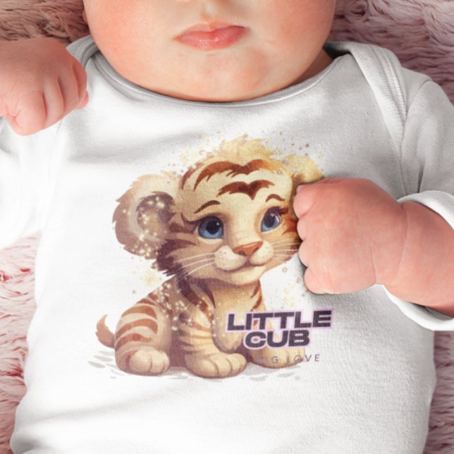 Body Para Bebê Little Cub Big Love (Criador carregado)