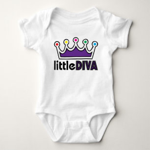 Body Para Bebê Little Diva
