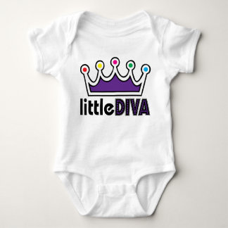 Body Para Bebê Little Diva