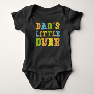 Body Para Bebê Little Dude do pai