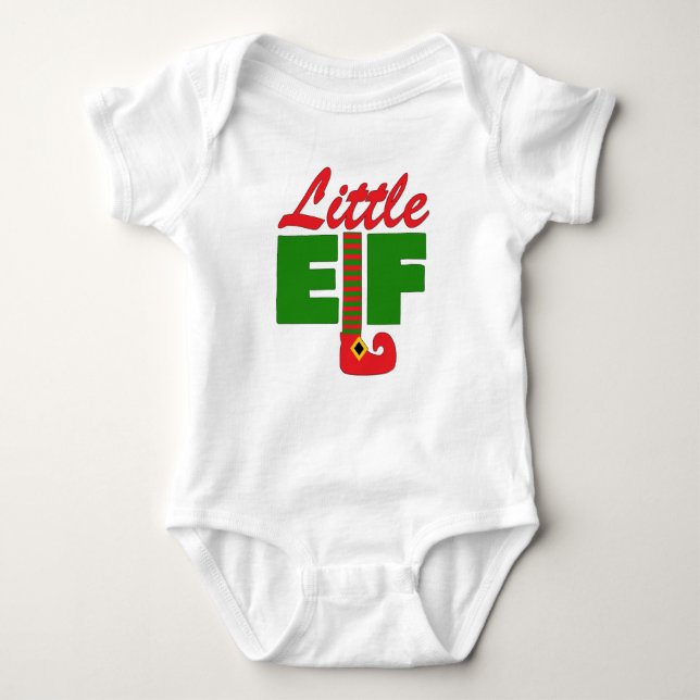 Body Para Bebê Little Elf (Frente)