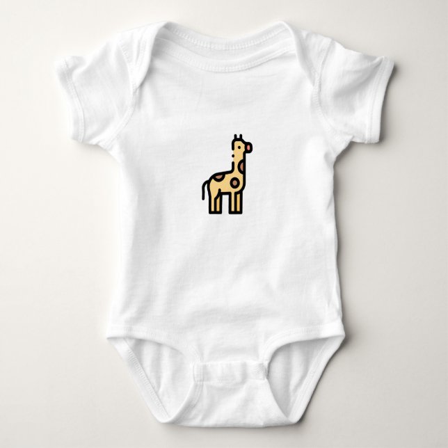 Body Para Bebê Little Giraffe (Frente)