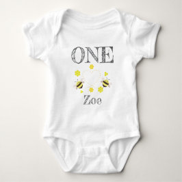Body Para Bebê Little Honey Bodysuit Kids 1st Birthday