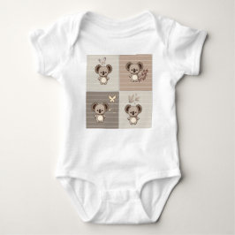 Body Para Bebê Little Koala Bliss