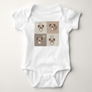 Body Para Bebê Little Koala Bliss