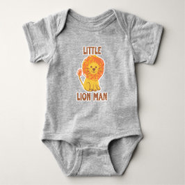 Body Para Bebê Little Lion Man romper
