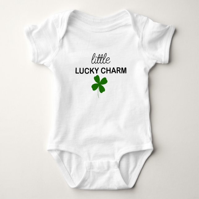 Body Para Bebê Little Lucky Charm (Frente)