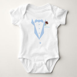 Body Para Bebê Little Man Tuxedo