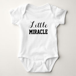 Body Para Bebê Little Miracle Baby Jersey Bodyfato