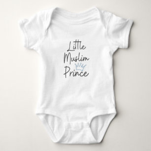 Body Para Bebê Little Muslim Prince