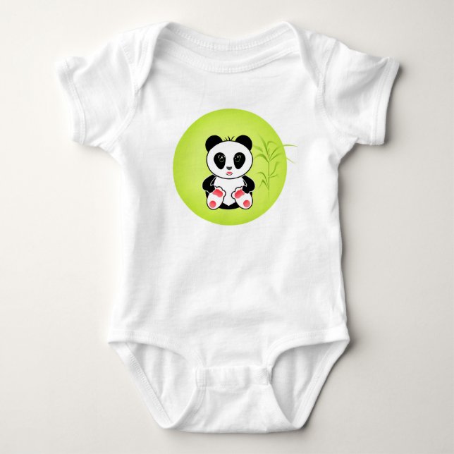 Body Para Bebê Little Panda (Frente)