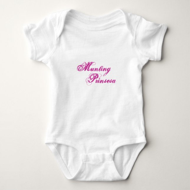 Body Para Bebê Little Princess Baby (Frente)