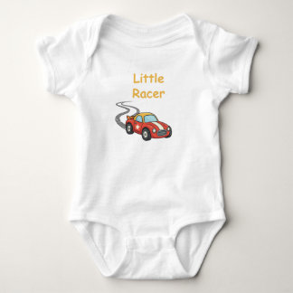 Body Para Bebê Little Racer Carro de Corrida Bodysuit de Bebê
