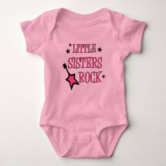 Body Para Bebê Little Sisters Rock