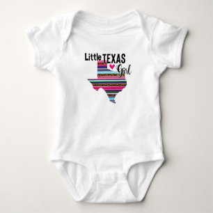 Body Para Bebê Little Texas Girl Serape