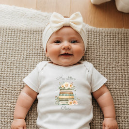 Body Para Bebê Livros de Aquarela de Nova Edição Personalizados p