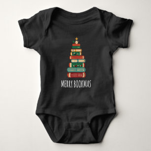 Body Para Bebê Livros de Feliz da Árvore de Natal