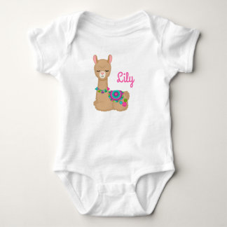 Body Para Bebê Llama