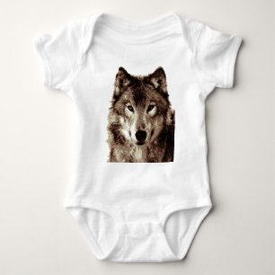Body Para Bebê Lobo