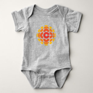 Body Para Bebê Logotipo Bodysuit CBC 1974