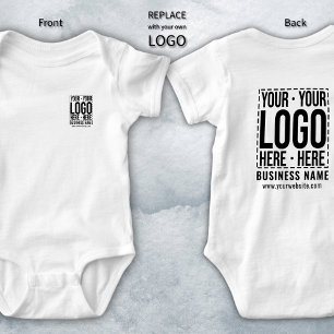 Body Para Bebê Logotipo corporativo personalizado Empresa moderna