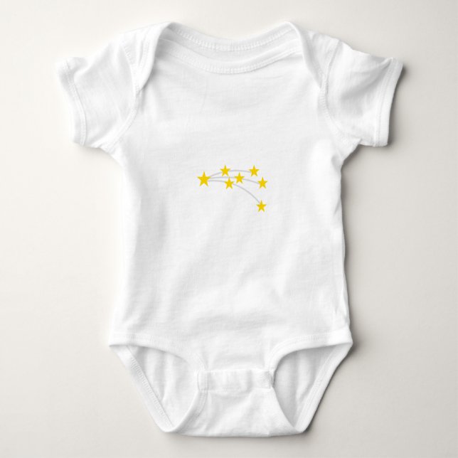 Body Para Bebê Logotipo da estrela (Frente)