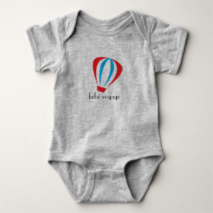 Body Para Bebê Logotipo da viagem de BeBe