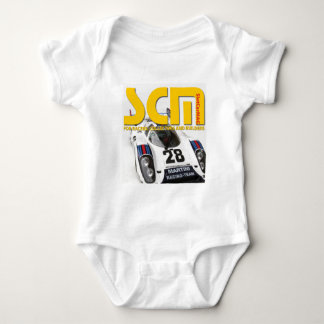 Body Para Bebê Logotipo de competência do carro de entalhe de Scm