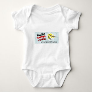 Body Para Bebê Logotipo de NASCAR RnR (largo)