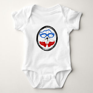 Body Para Bebê Logótipo do Triathlon Freak