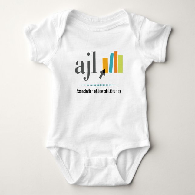 Body Para Bebê Logotipo e texto da AJL (Frente)