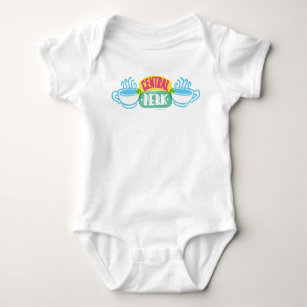 Body Para Bebê Logotipo Neon Central Perk