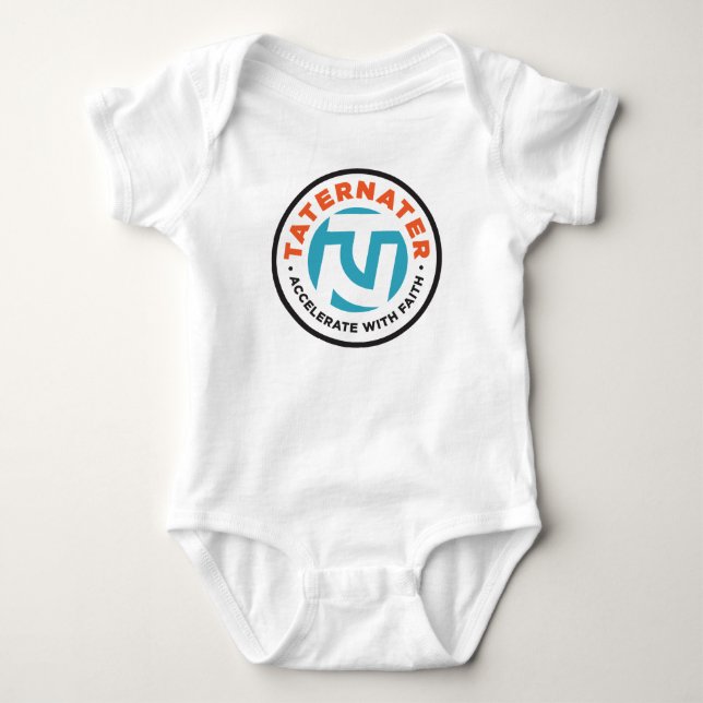 Body Para Bebê Logotipo TaterNater (Frente)