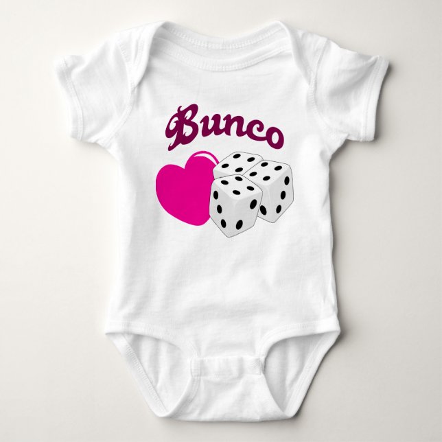 Body Para Bebê Love Bunco (Frente)