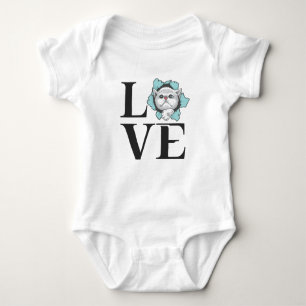 Body Para Bebê Love Cats
