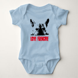 Body Para Bebê Love Frenchie