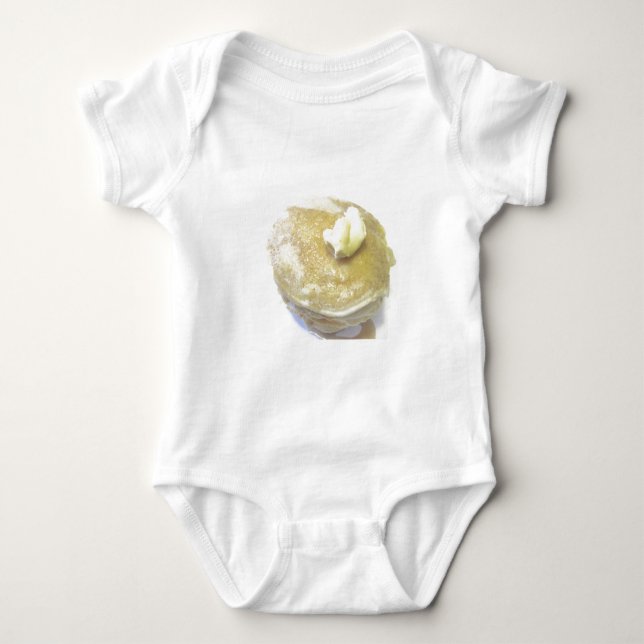 Body Para Bebê Love Pancakes (Frente)