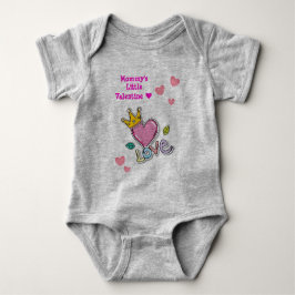 Body Para Bebê LOVE Personalizado - VALENTINZINHO DA MAMÃE ♥ Fofo