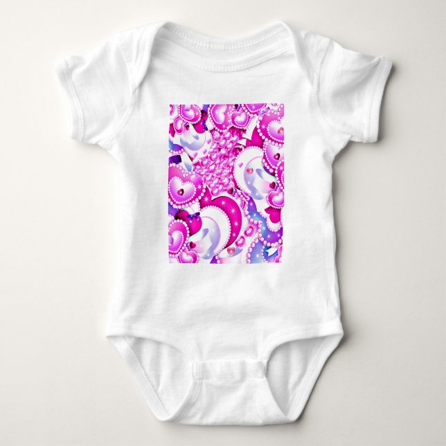 Body Para Bebê Love ,Shines_ (Frente)