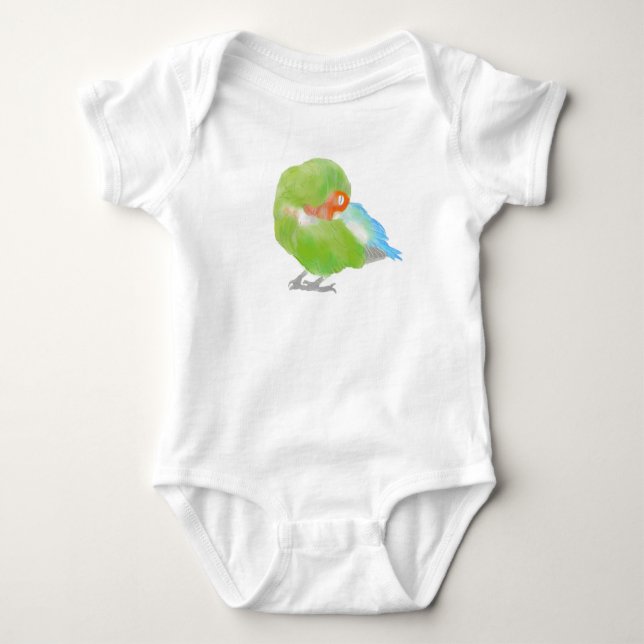 Body Para Bebê Lovebird (Frente)