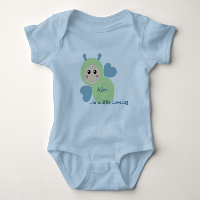 Body Para Bebê Lovebug T-Shirt (Frente)