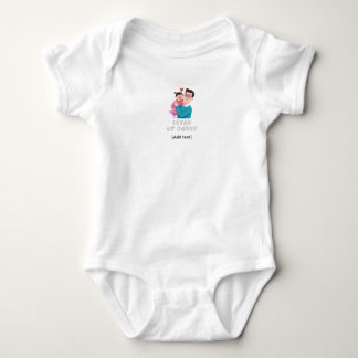 Body Para Bebê Loved by Daddy - Cute Father and Daughter