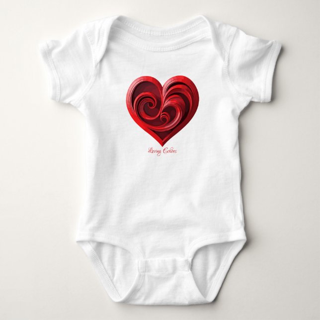 Body Para Bebê Loving Echoes (Frente)