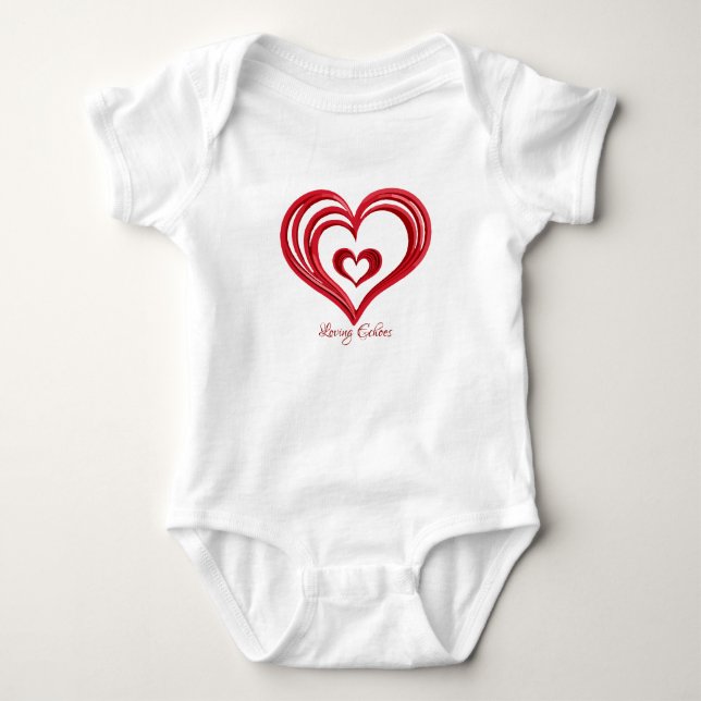 Body Para Bebê Loving Echoes (Frente)
