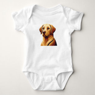 Body Para Bebê Loyal Labrador Retriever