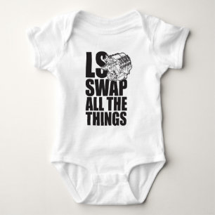 Body Para Bebê LS todas as coisas