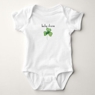 Body Para Bebê Lucky Charm Baby Bodycase com Shamrock