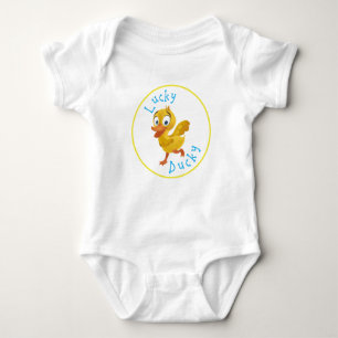 Body Para Bebê Lucky Ducky Bebezinho Uma Peça