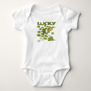 Body Para Bebê Lucky Flag