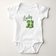 Lucky Leprechaun Boots Watercolor Patrick's Day 